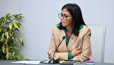Delcy Rodríguez, presidenta interina de Venezuela