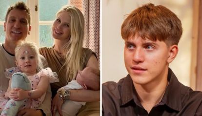 Maxi López, Daniela Christiansson, Elle López, Valentino López