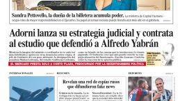 La tapa del Diario PERFIL del sábado 4 de abril de 2026