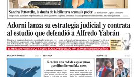 La tapa del Diario PERFIL del sábado 4 de abril de 2026
