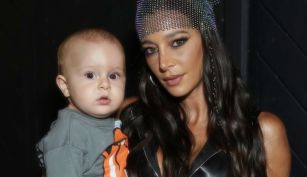 Sol Pérez y su hijo Marco