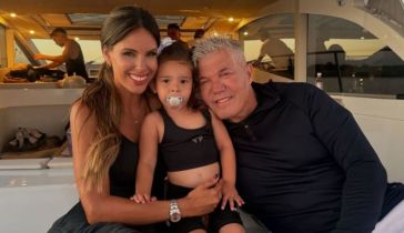 Barby Franco, Sarah Burlando y Fernando Burlando