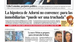 La tapa del Diario PERFIL del domingo 5 de abril de 2026