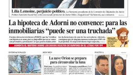 La tapa del Diario PERFIL del domingo 5 de abril de 2026