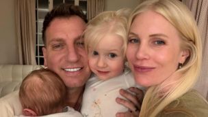 Elle, Maxi López y Daniela Christiansson