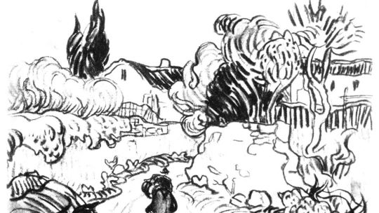 Aparece un dibujo inédito de Van Gogh y será subastado en París tras décadas oculto