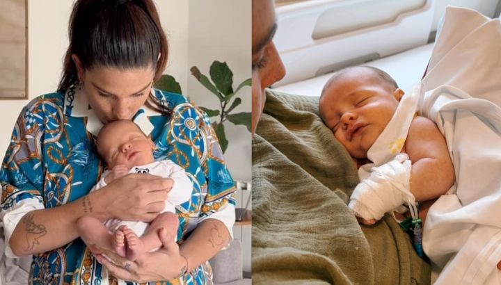 El relato de Juana Repetto tras la operación a su hijo de un mes y medio: "Es muy fuerte"