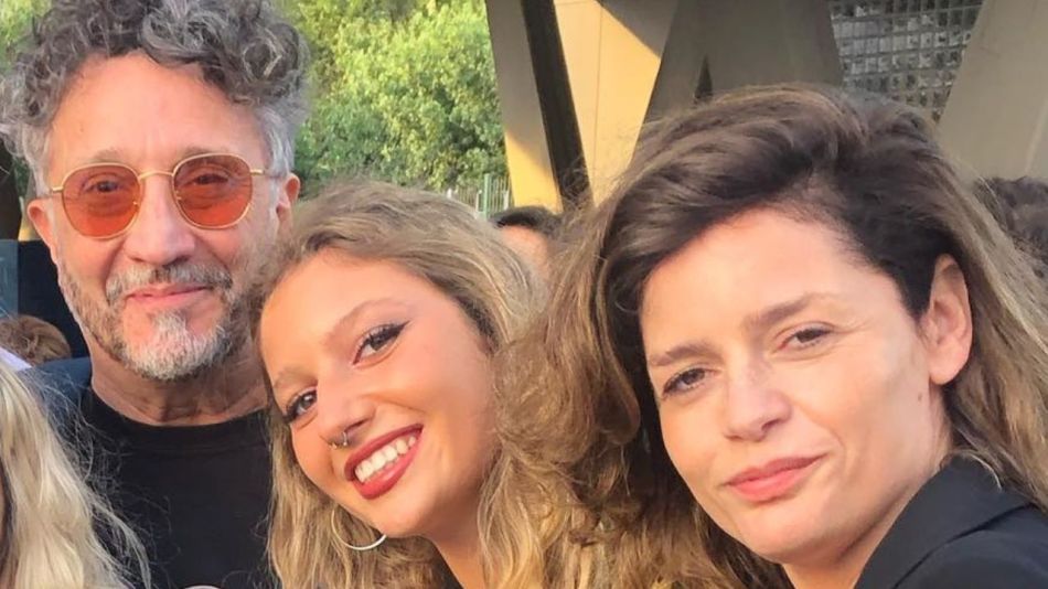 Fito Páez, Margarita Páez y Romina Ricci