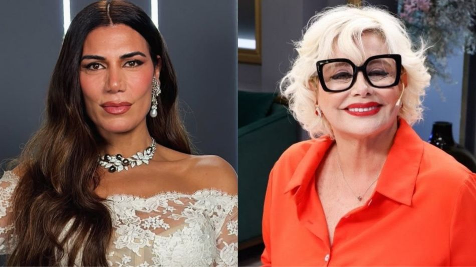 Florencia de la V y Carmen Barbieri