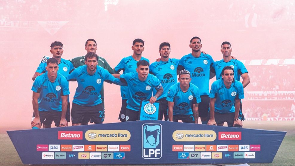 Belgrano en la cancha de River