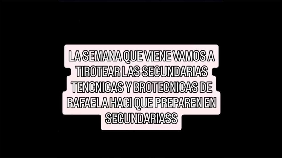 Mensaje que circuló en redes sociales 05042026