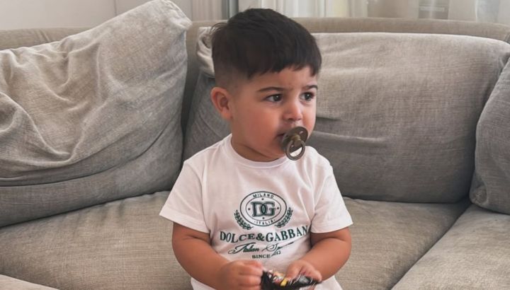 Benjamín, el hijo de Enzo Fernández, conoció al bebé de Julián Álvarez, Amadeo