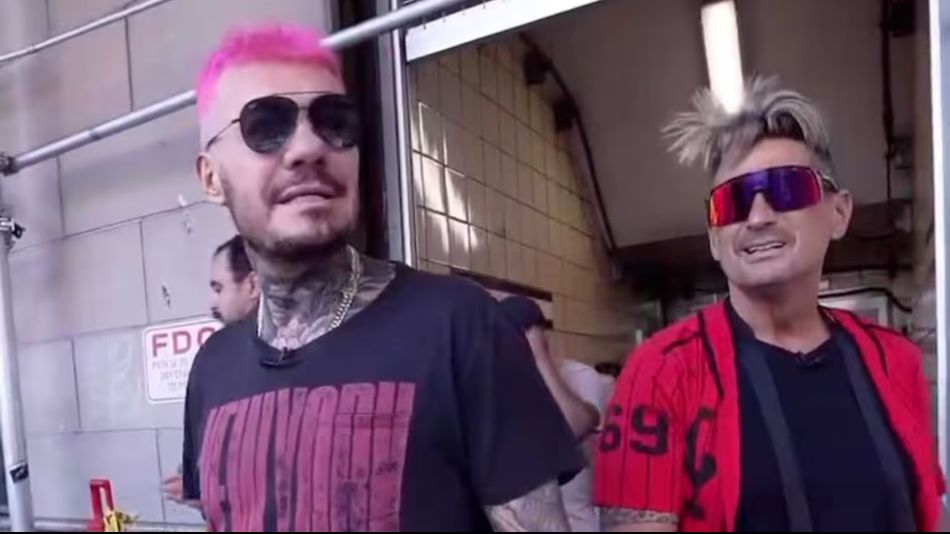 El Tirri y Marcelo Tinelli