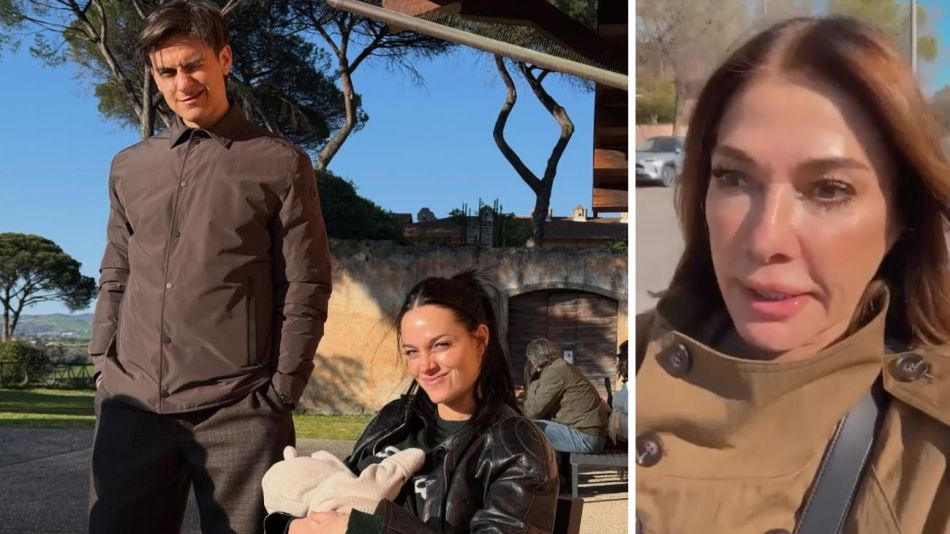 Paulo Dybala, Oriana Sabatini y Catherine Fulop