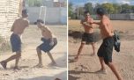 Video: el villero con códigos que se peleó con un manco y usó un solo brazo