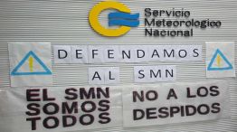 El SMN entro en paro tras el anuncio de despido de 240 empleados, 130 de estaciones meteorologicas y 110 de la sede central 20260407