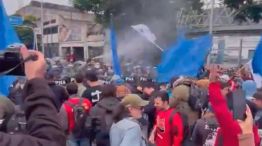 Gases en el Puente Pueyrredón 07042026