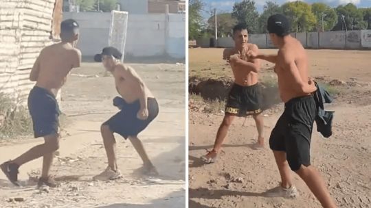Video: el villero con códigos que se peleó con un manco y usó un solo brazo