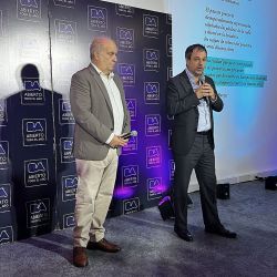 Hernán Lombardi y Valentín Díaz Guilligan.