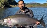 De rutina a épico: la jornada que terminó con un salmon gigante en Chile