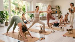 Yoga con perritos en Córdoba