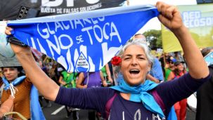 Marcha por ley de glaciares 20260408