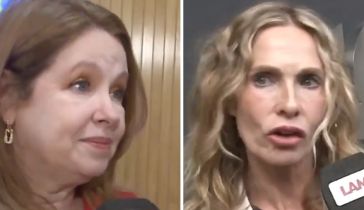 Andrea del Boca y Gloria Carrá