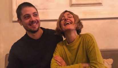 Carola Reyna y su hijo Rafael