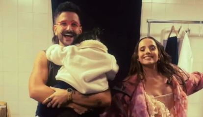 Evaluna, Camilo y su hija Índigo