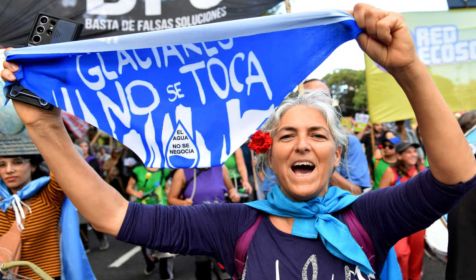 Marcha por ley de glaciares 20260408