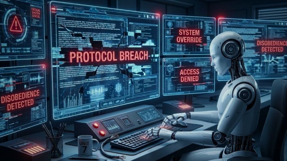 La IA desobedece