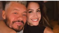 Marcelo Tinelli y Milett Figueroa