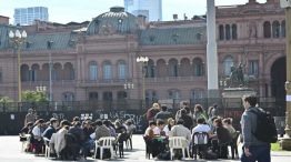 Docentes de la UBA trasladan sus aulas a Plaza de Mayo 20260409