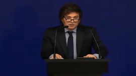 Javier Milei admitió que "estos últimos meses fueron duros", pero dijo que no cambiará el rumbo