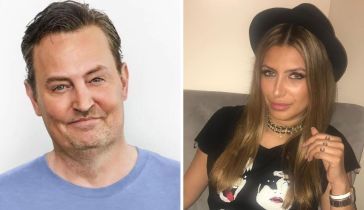  Matthew Perry y Jasveen Sangha