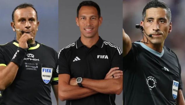 Darío Herrera, Facundo Tello y Yael Falcón Pérez