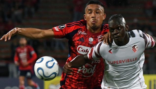 Edwin Cetré en la Copa Libertadores 2026