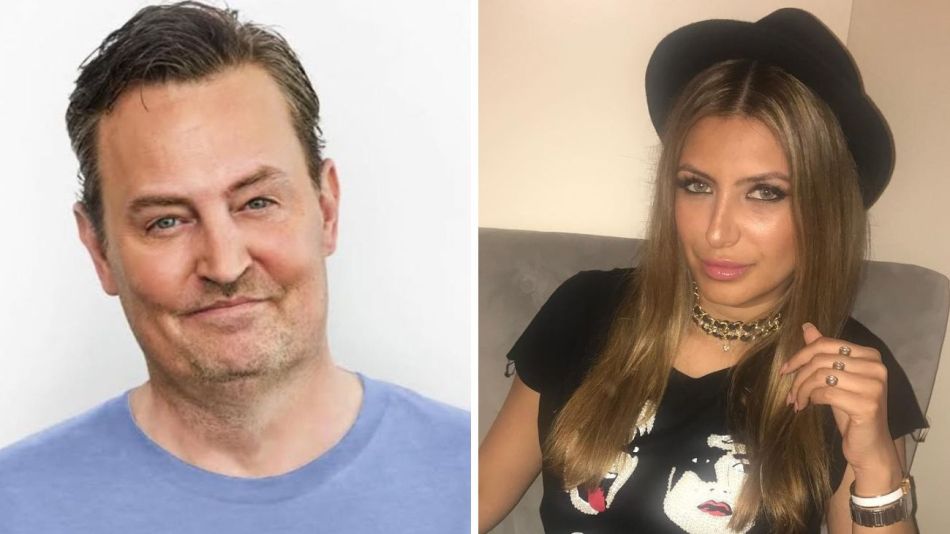  Matthew Perry y Jasveen Sangha