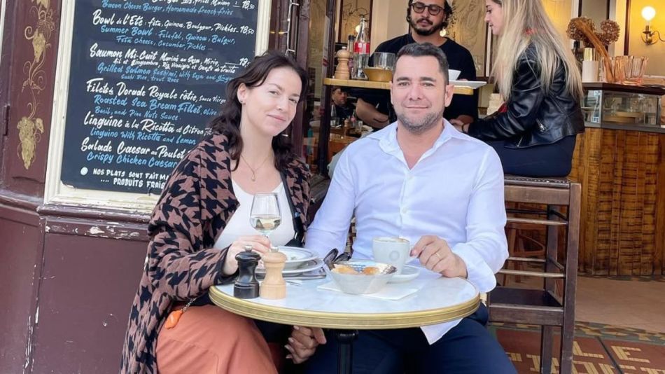 Mercedes Funes y Cecilio Flematti