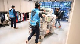 Allanamientos de la Policía de la Ciudad en Belgrano por contrabando de ropa