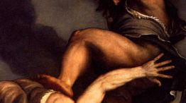 Caín y Abel, pintura de Tiziano