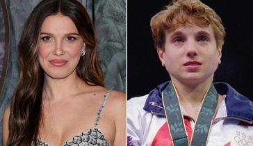 Millie Bobby Brown y Kerri Strug