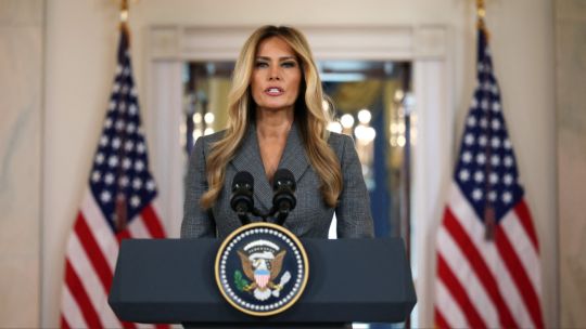 Melania Trump impactó al criticar duramente las 