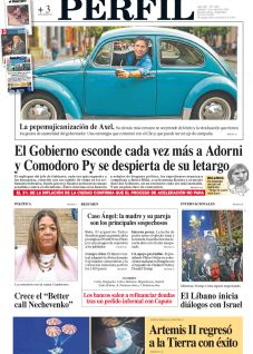 La tapa del Diario PERFIL del sábado 11 de abril de 2026