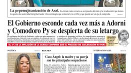 La tapa del Diario PERFIL del sábado 11 de abril de 2026