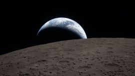 Una “sombra” invisible entre la Tierra y la Luna reduce la lluvia de rayos cósmicos