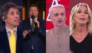 Robertito Funes Ugarte, Guido Kaczka, Ángel de Brito y Yanina Latorre