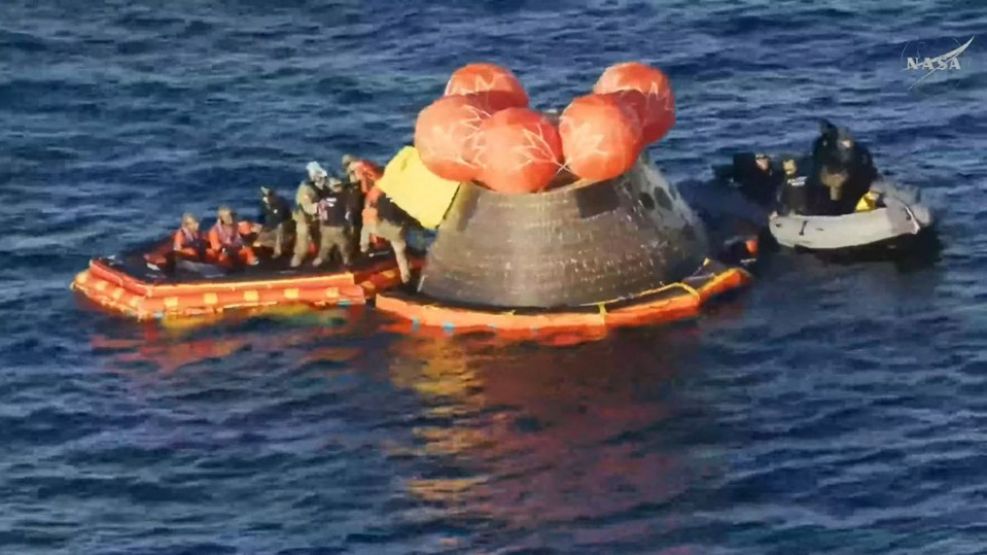 Artemis II fue un éxito y la nave Orion ya está en la Tierra.
