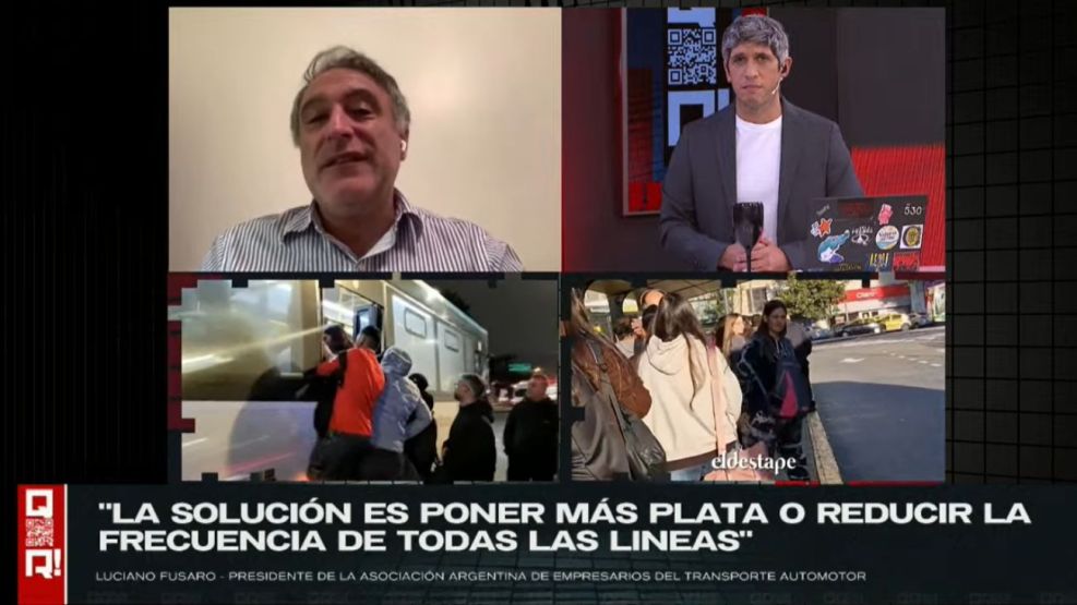 Luciano Fusaro en QR