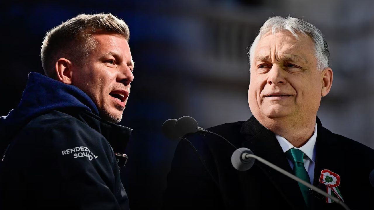 Péter Magyar y Orban | Foto:CEDOC